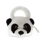Wholesale - SUPER-SOFT PANDA PLUSH HAND BAG C/P 120, UPC: 769498041130
